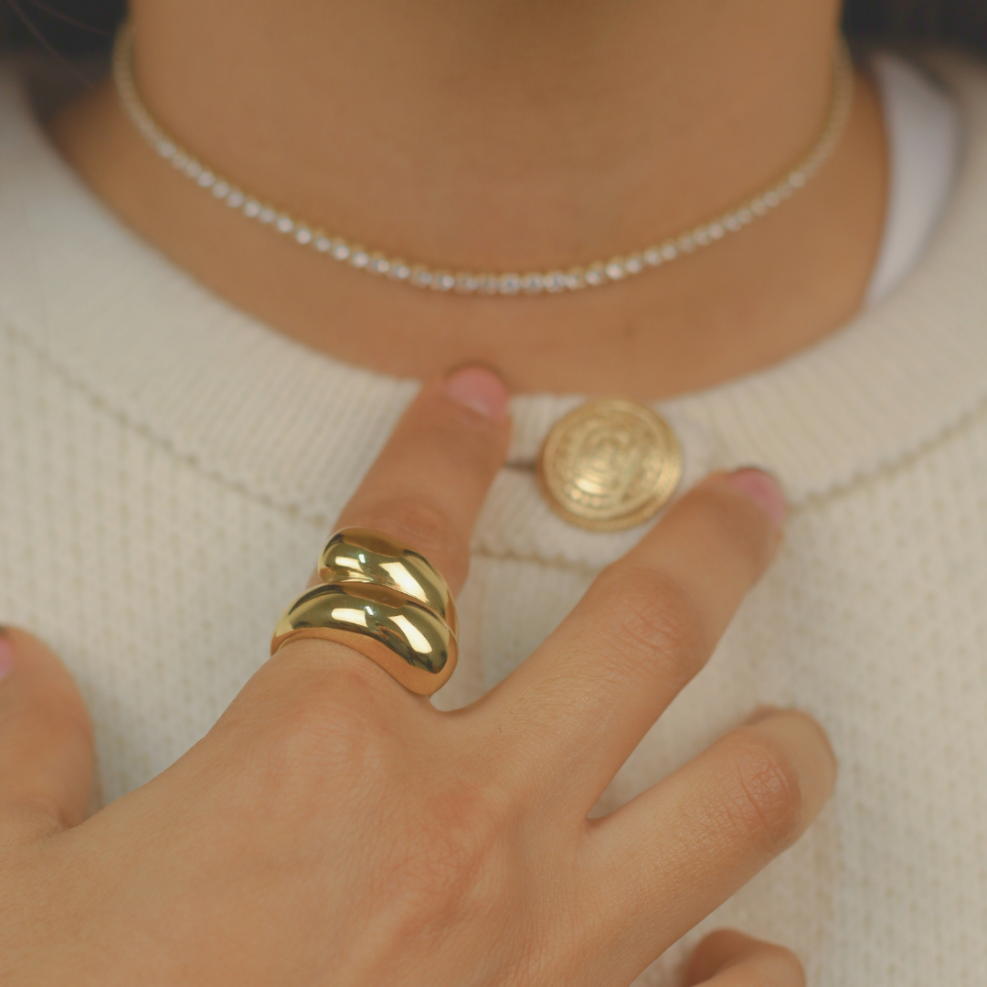 Anillo  Exaggerated Chunky